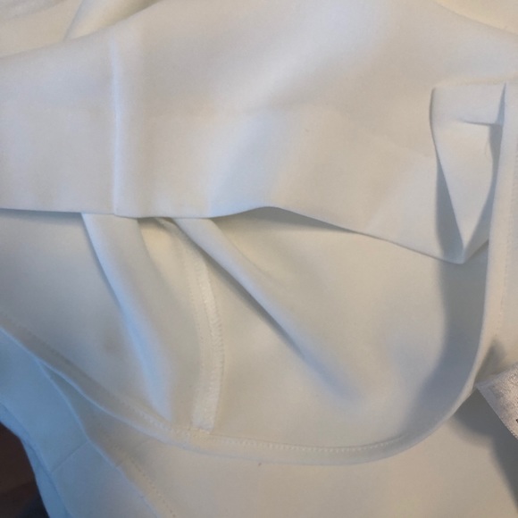 NWOT Original Aritzia Wilfred novella dress light birch size 2 - Picture 6 of 6